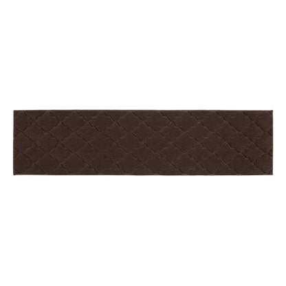 20x79 Brown Trellis Scatter Rugs for Kitchen