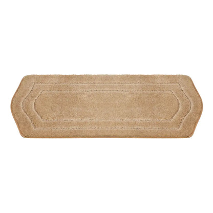 24x70 Beige Oval Fluffy Bath Rug