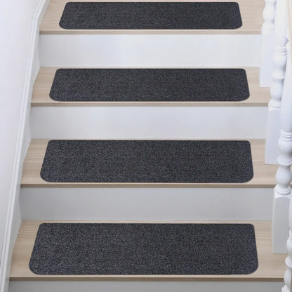 Black Bullnose Stair Treads Indoor
