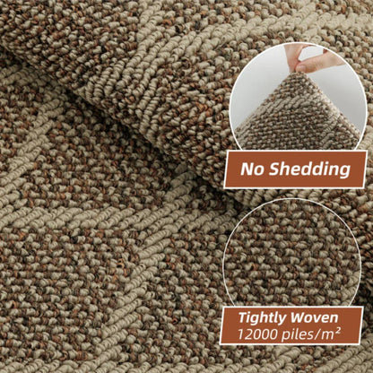 Material Details of Plain Diamond Kitchen Rug