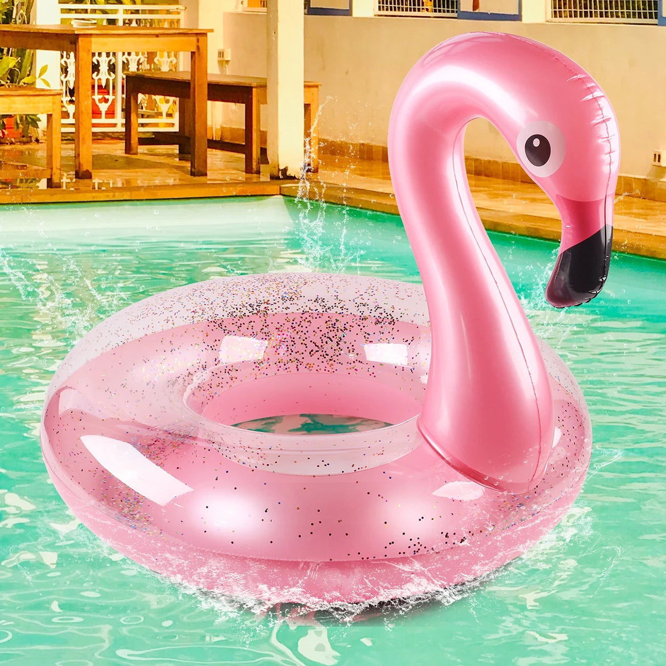 Flamingo Inflatable Swimming Ring