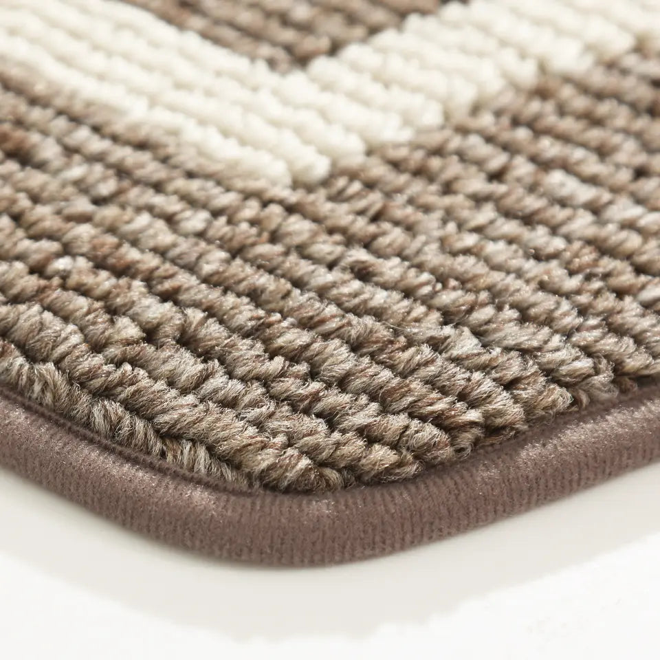 Thickness of Long Oval Kitchen Rug